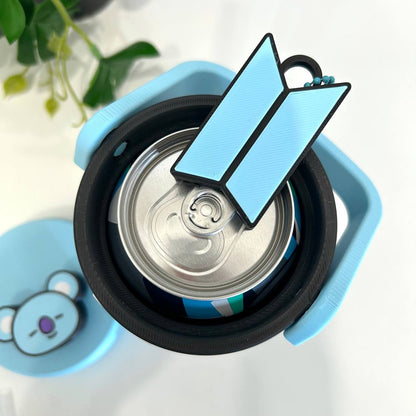 BTS 3D-Printed Can Cooler