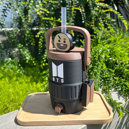 BTS 3D-Printed Can Cooler