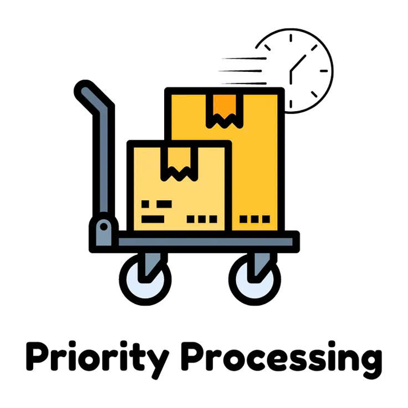Priority Processing (Ships in 1-2 Days)