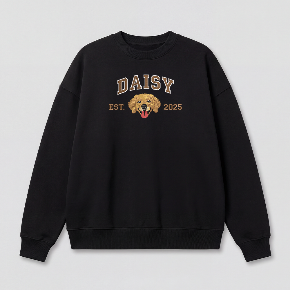 Pet Embroidered Sweatshirt - Fullcolor