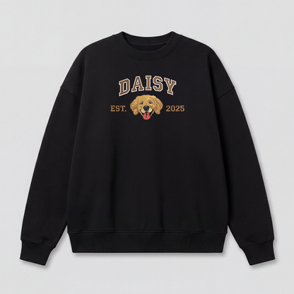 Pet Embroidered Sweatshirt - Fullcolor