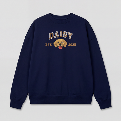 Pet Embroidered Sweatshirt - Fullcolor