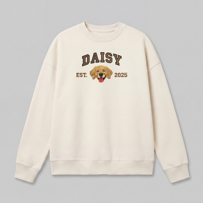 Pet Embroidered Sweatshirt - Fullcolor