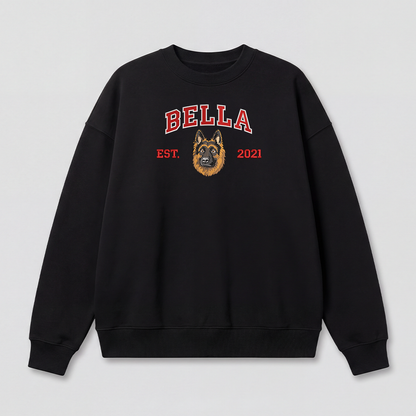 Pet Embroidered Sweatshirt - Fullcolor