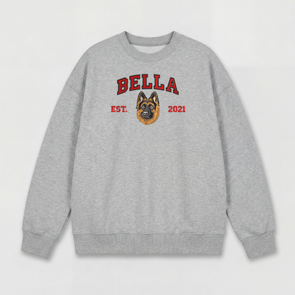 Pet Embroidered Sweatshirt - Fullcolor