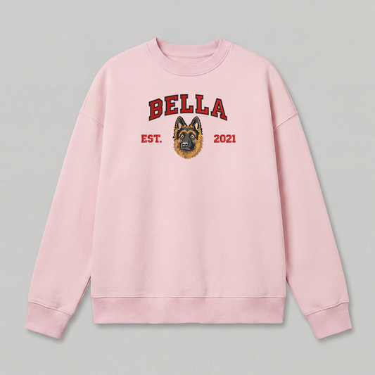 Pet Embroidered Sweatshirt - Fullcolor