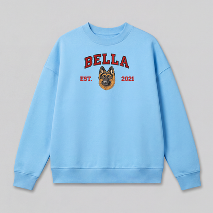 Pet Embroidered Sweatshirt - Fullcolor
