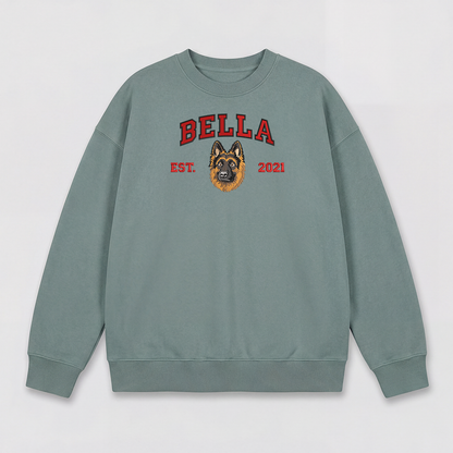 Pet Embroidered Sweatshirt - Fullcolor