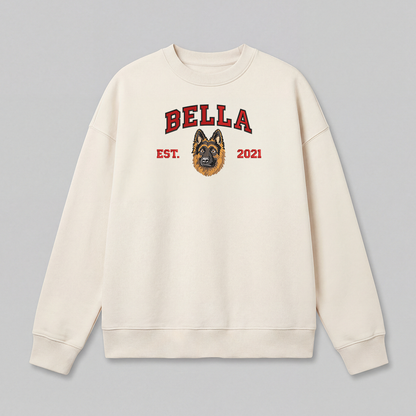 Pet Embroidered Sweatshirt - Fullcolor