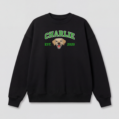 Pet Embroidered Sweatshirt - Fullcolor