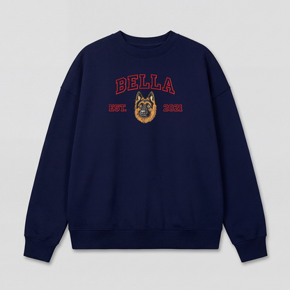 Pet Embroidered Sweatshirt