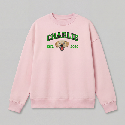 Pet Embroidered Sweatshirt - Fullcolor