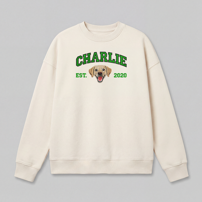 Pet Embroidered Sweatshirt - Fullcolor