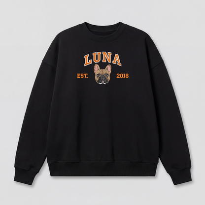 Pet Embroidered Sweatshirt - Fullcolor