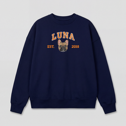 Pet Embroidered Sweatshirt - Fullcolor