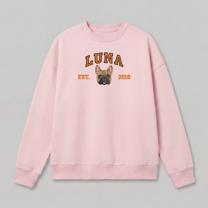 Pet Embroidered Sweatshirt - Fullcolor