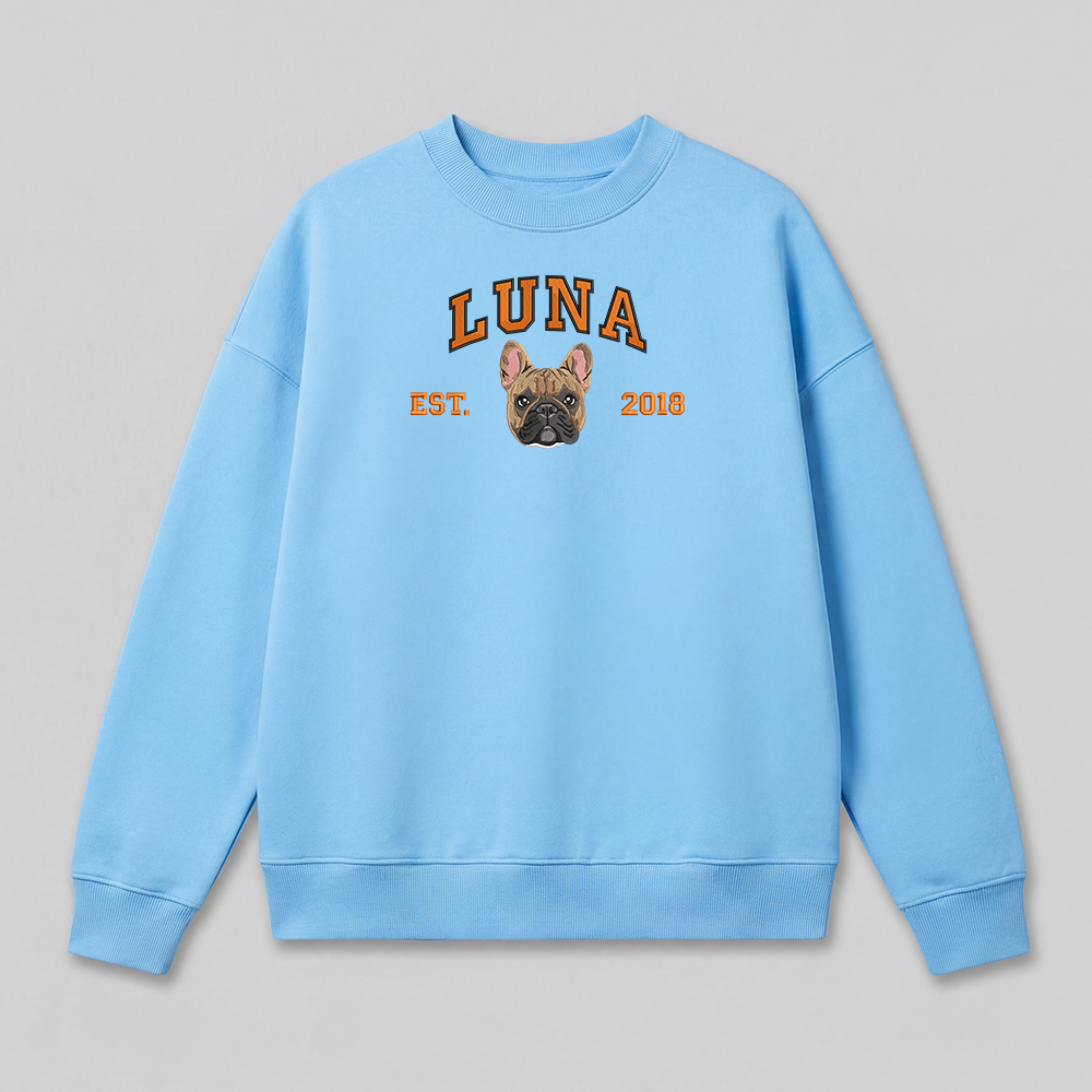 Pet Embroidered Sweatshirt - Fullcolor