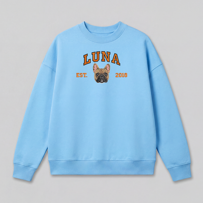 Pet Embroidered Sweatshirt - Fullcolor