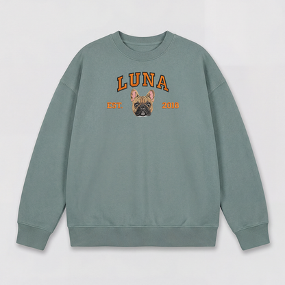 Pet Embroidered Sweatshirt - Fullcolor