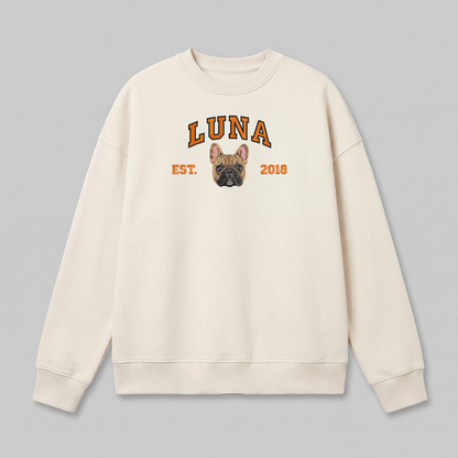 Pet Embroidered Sweatshirt - Fullcolor